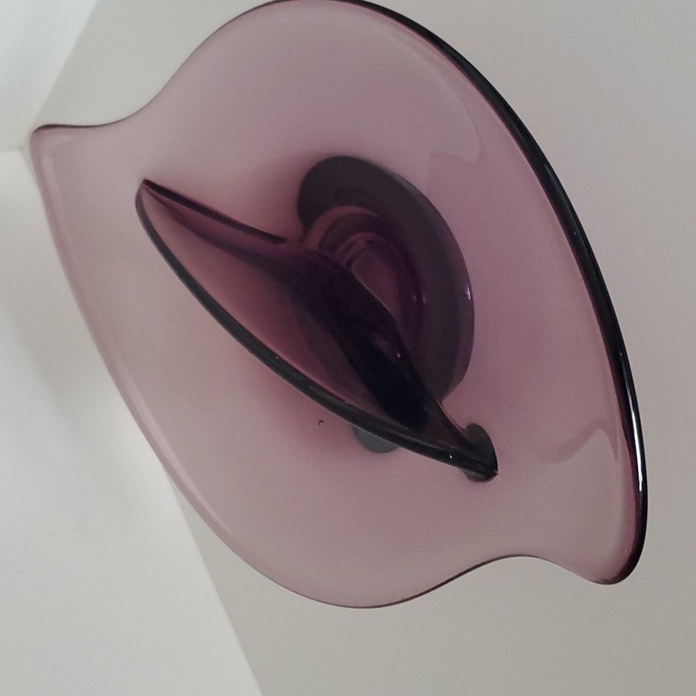 Viking (Art Glass) Divider dish Amethyst